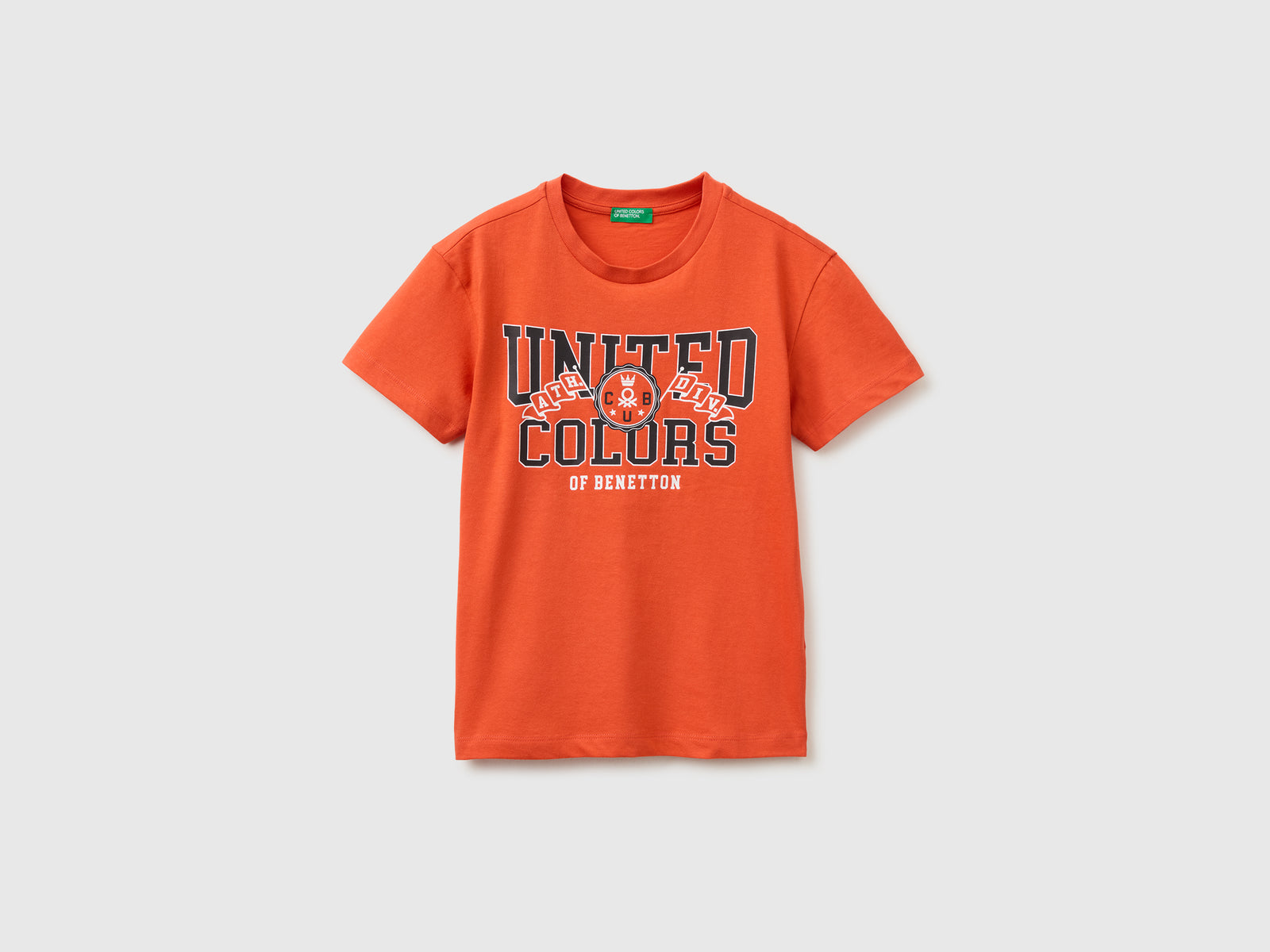 Organic cotton T-shirt with logo print - ucb_image_FS