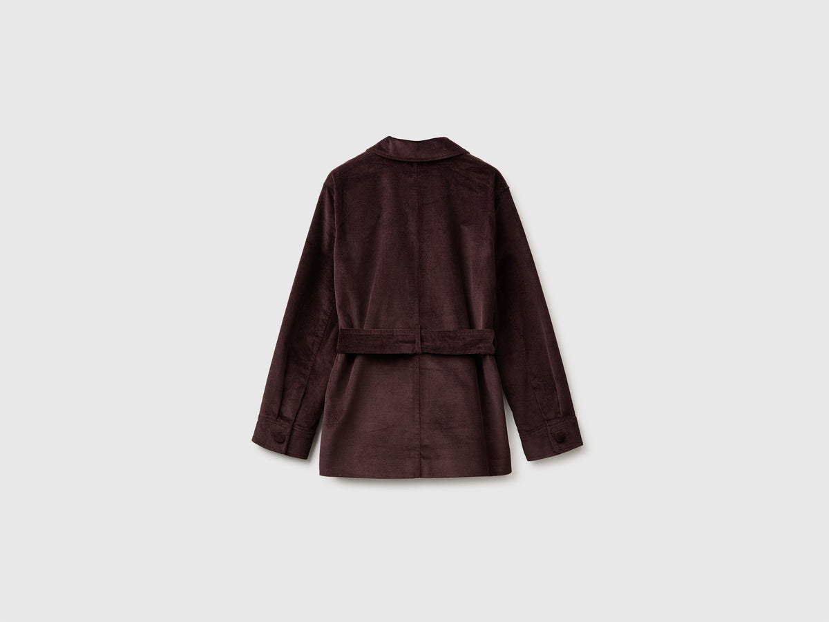 Casaco sahariano em veludo canelado - ucb_image_BS