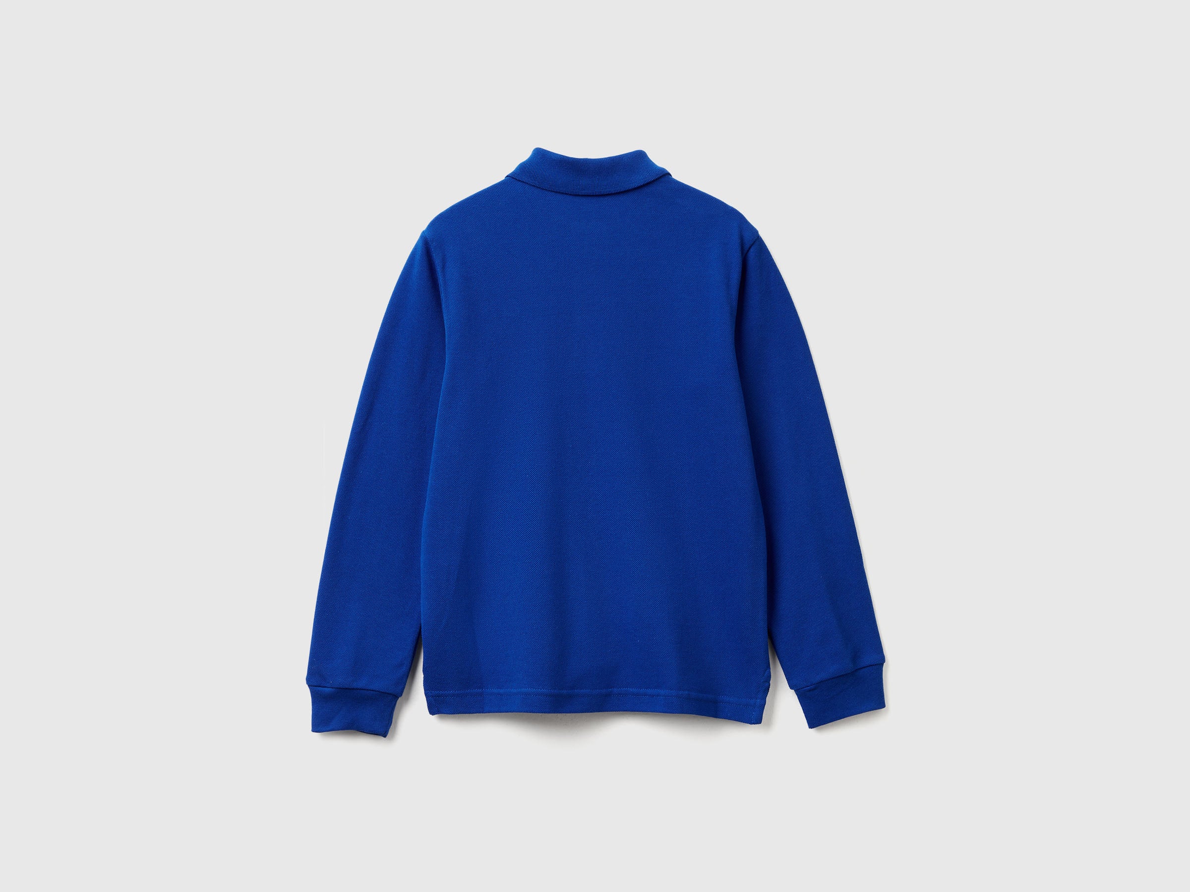 Polo de manga comprida em algodão - ucb_image_BS