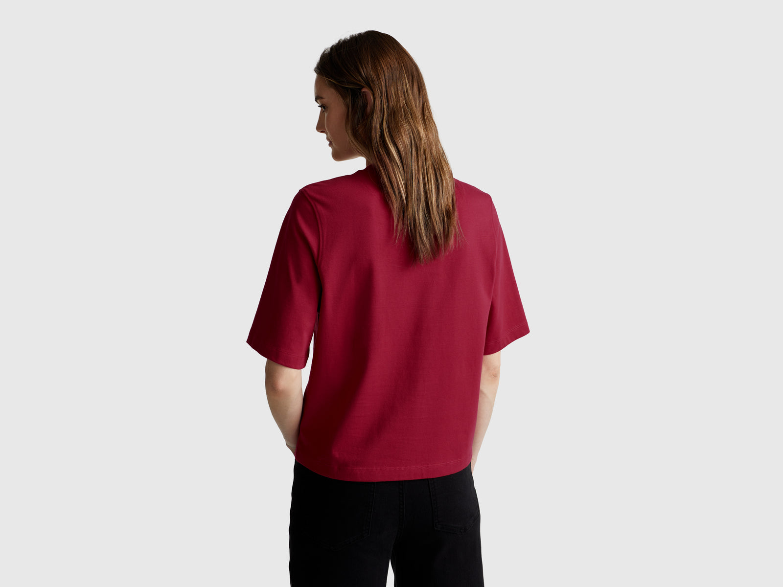 100% cotton boxy fit t-shirt