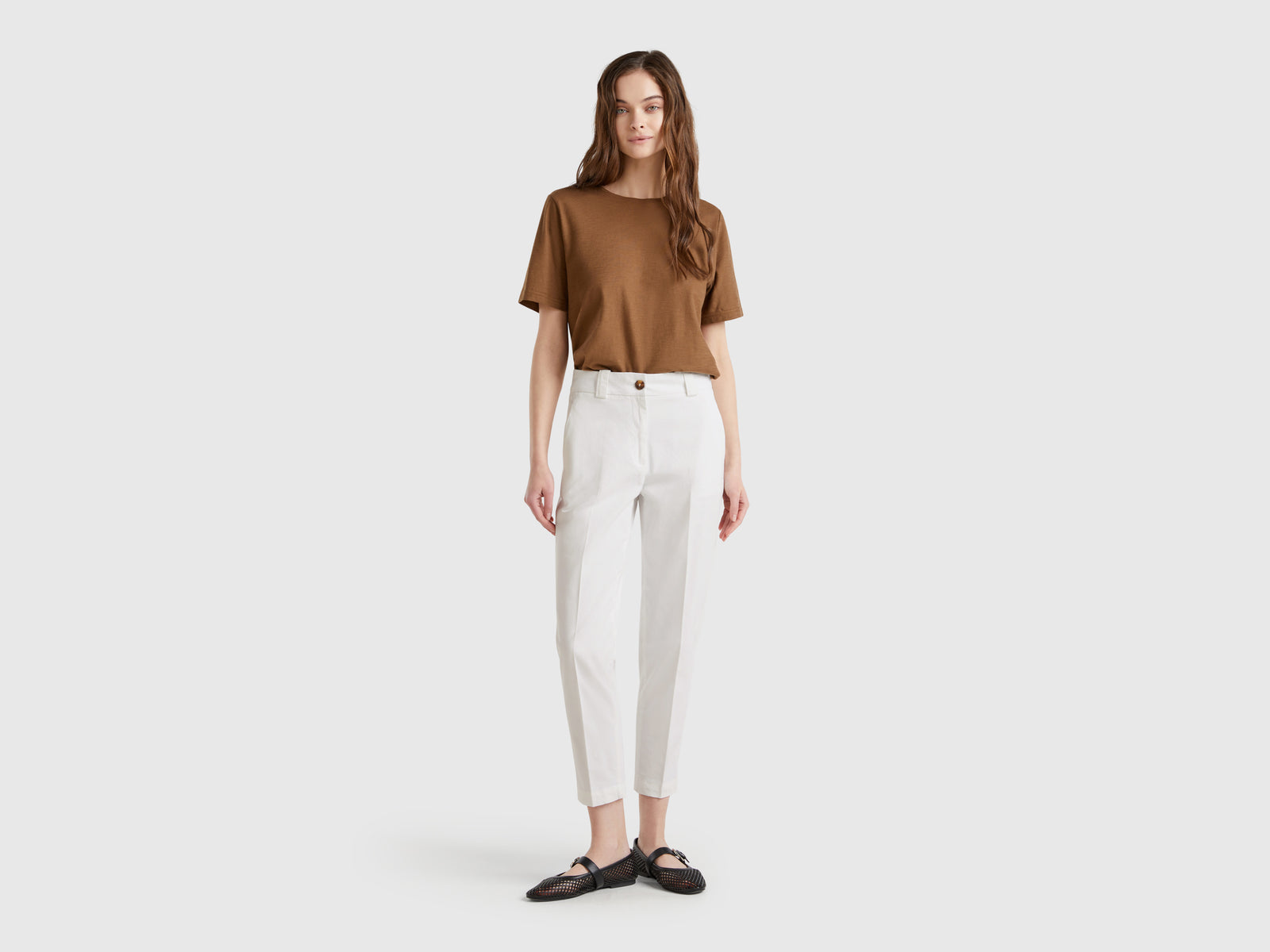 Slim fit trousers