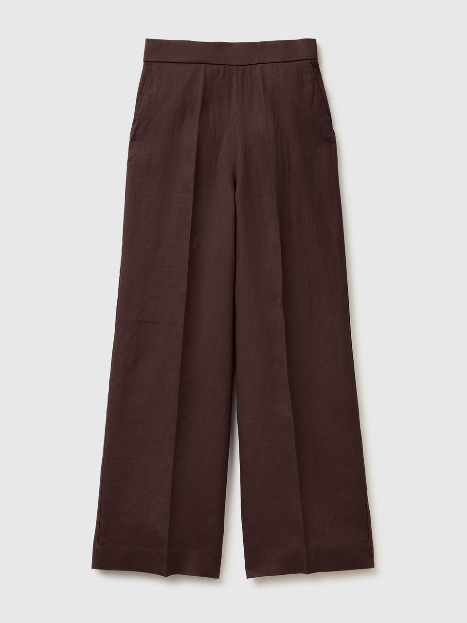 Palazzo trousers in pure linen - ucb_image_FS