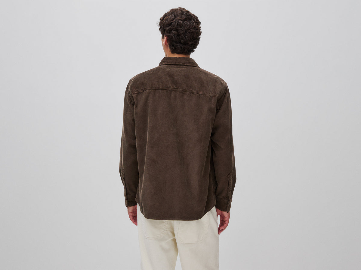 Camisa regular fit em veludo - ucb_image_B