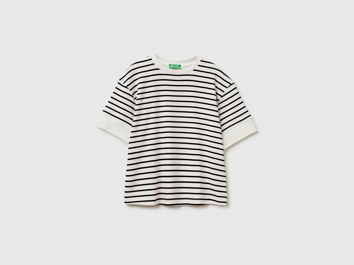 Striped short-sleeved T-shirt - ucb_image_FS