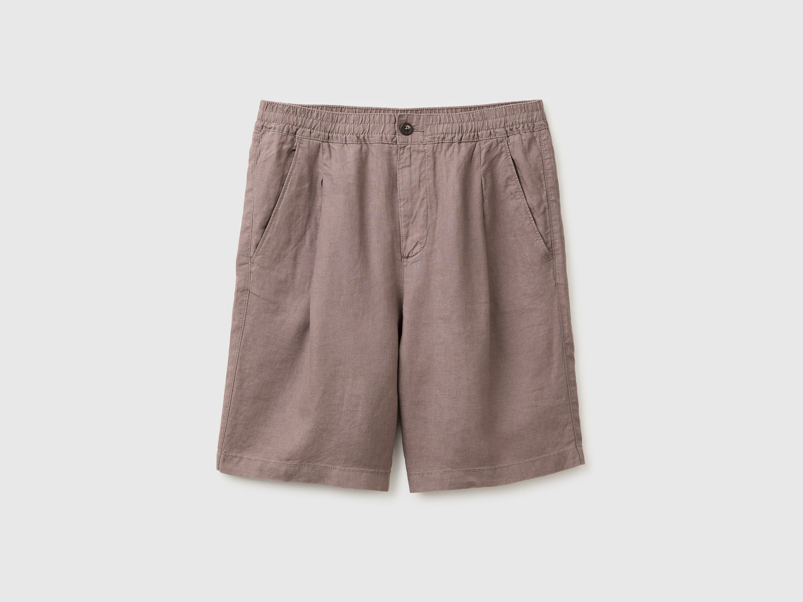 Pure linen Bermuda shorts - ucb_image_FS