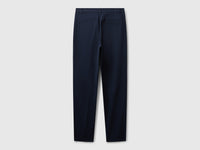 Chinos slim fit em algodão azul-escuro - ucb_image_BS