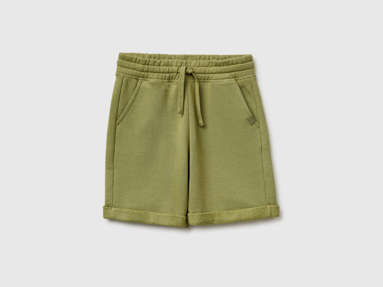 Bermuda shorts in pure cotton fleece - ucb_image_FS