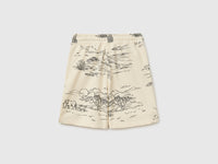 Printed sweatshirt Bermuda shorts - ucb_image_BS