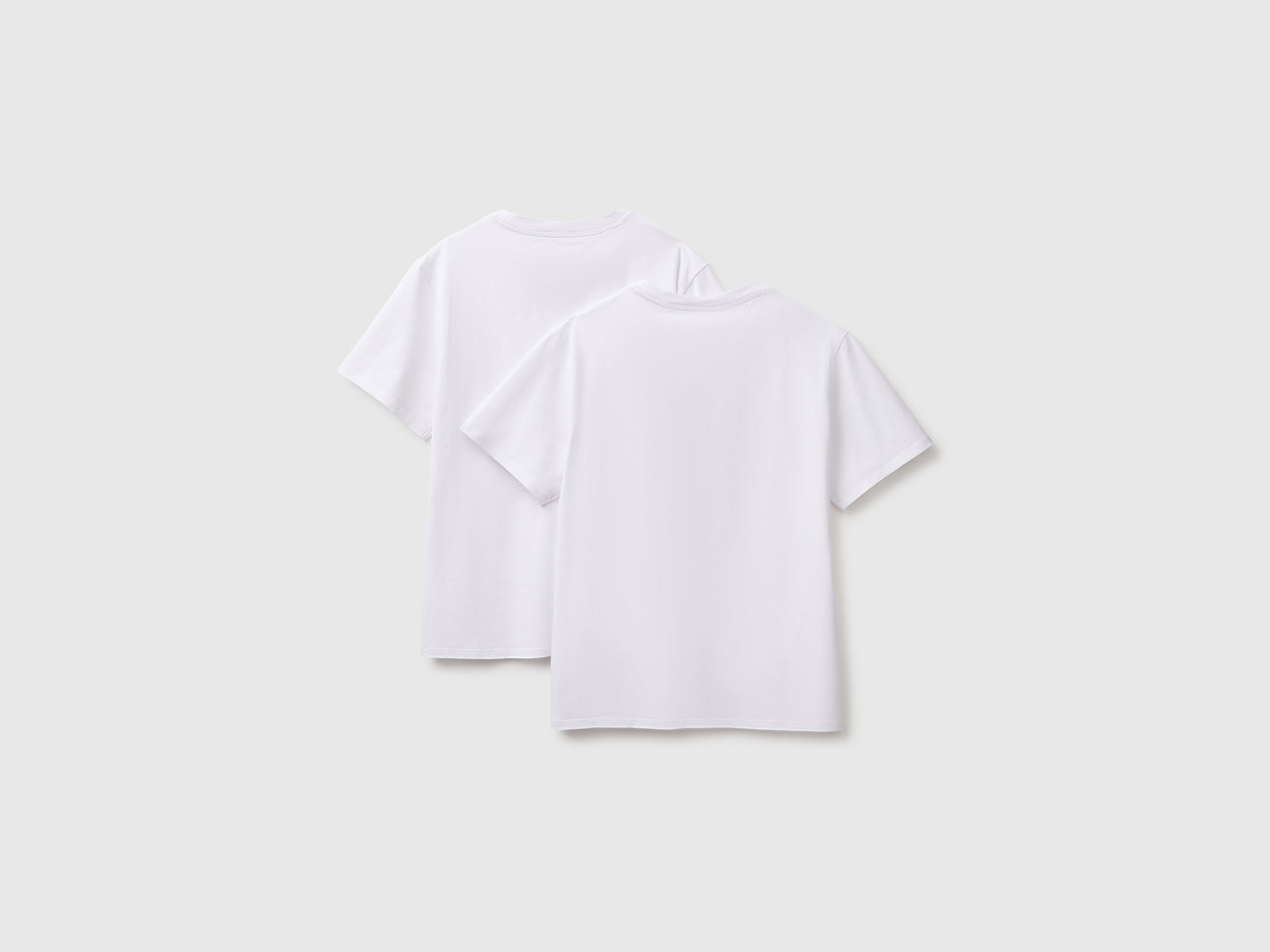 Duas t-shirts sem mangas interiores em algodão stretch - ucb_image_BS