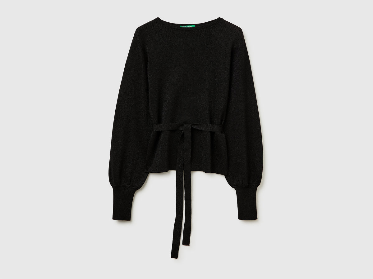 Camisola com cinto e lurex - ucb_image_FS