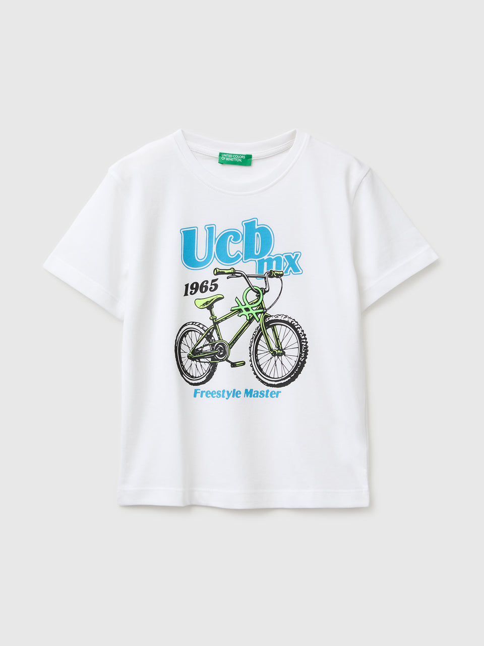 Organic cotton T-shirt with logo print - ucb_image_FS