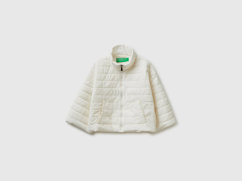 Lightweight padded jacket with 3/4 sleeves - ucb_image_FS