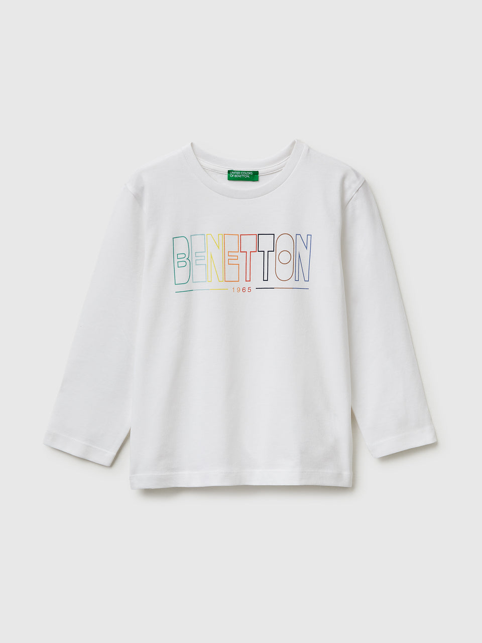 T-shirt in organic cotton with logo print - ucb_image_FS