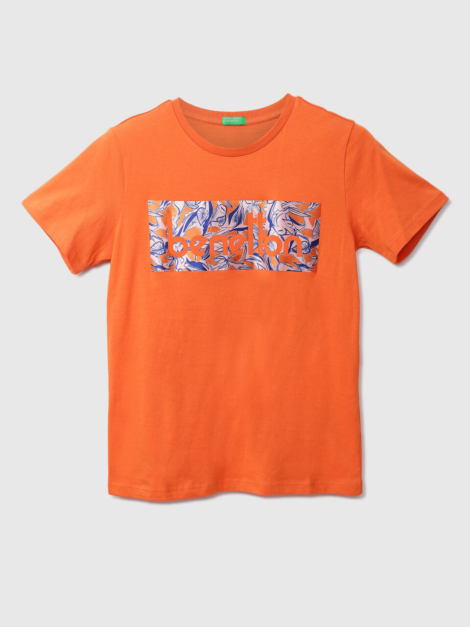 S/SLV T-SHIRT WITH TECHNIQUE PRINT - ER image number 1