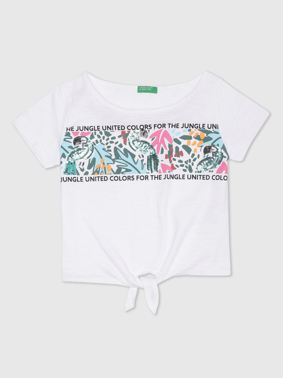 SEQUIN ANIMAL TEE image number 1