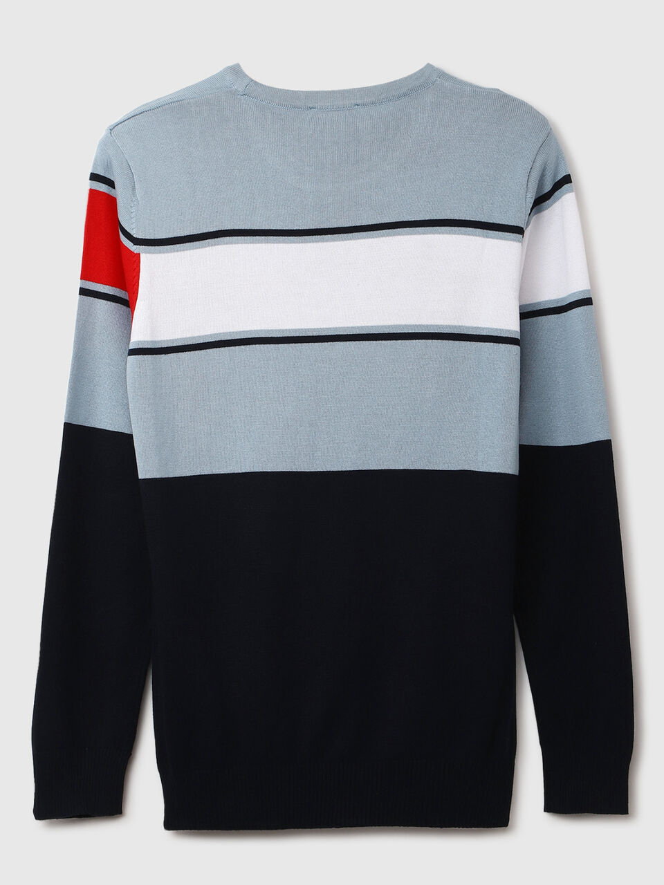F/S COLOR BLOCKED BENE TTON TRICOT image number 2