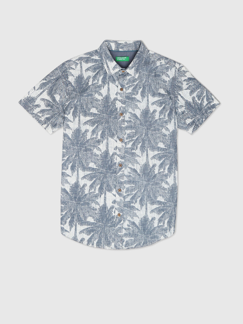 Half Sleeves Palm Print Shirt image number 1