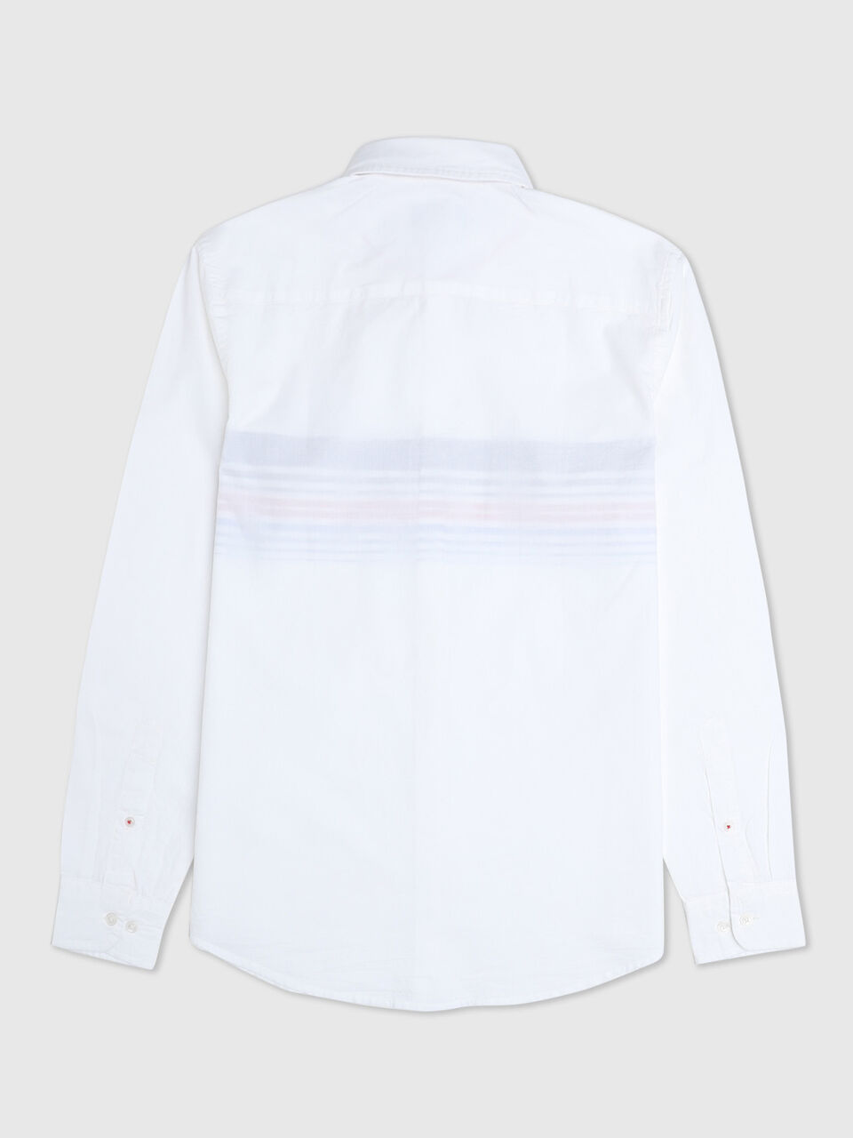 Full Sleeves Placement Striper Shirt At Chest image number 2