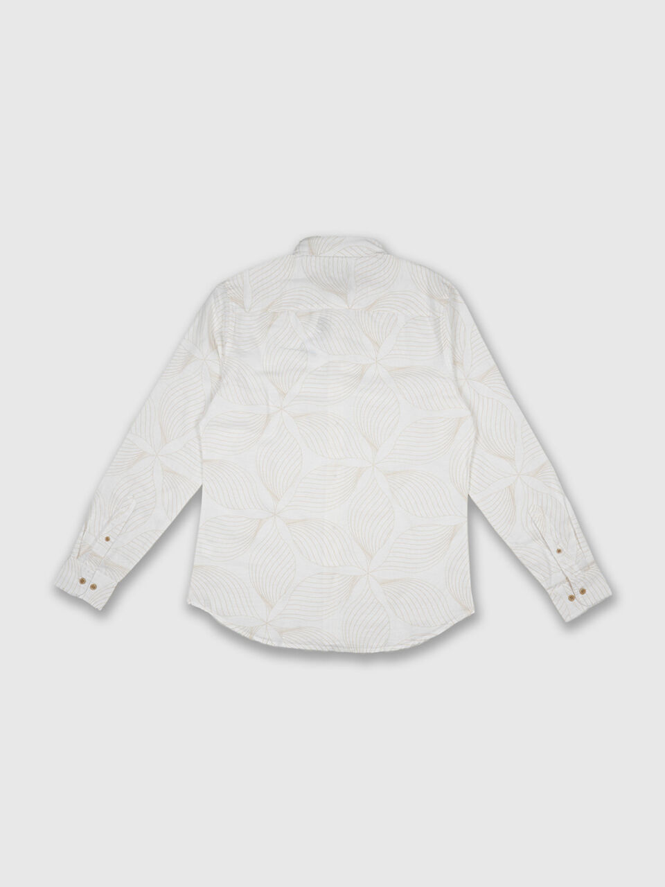 Full Sleeve Linen Exploded Print Shirt image number 2
