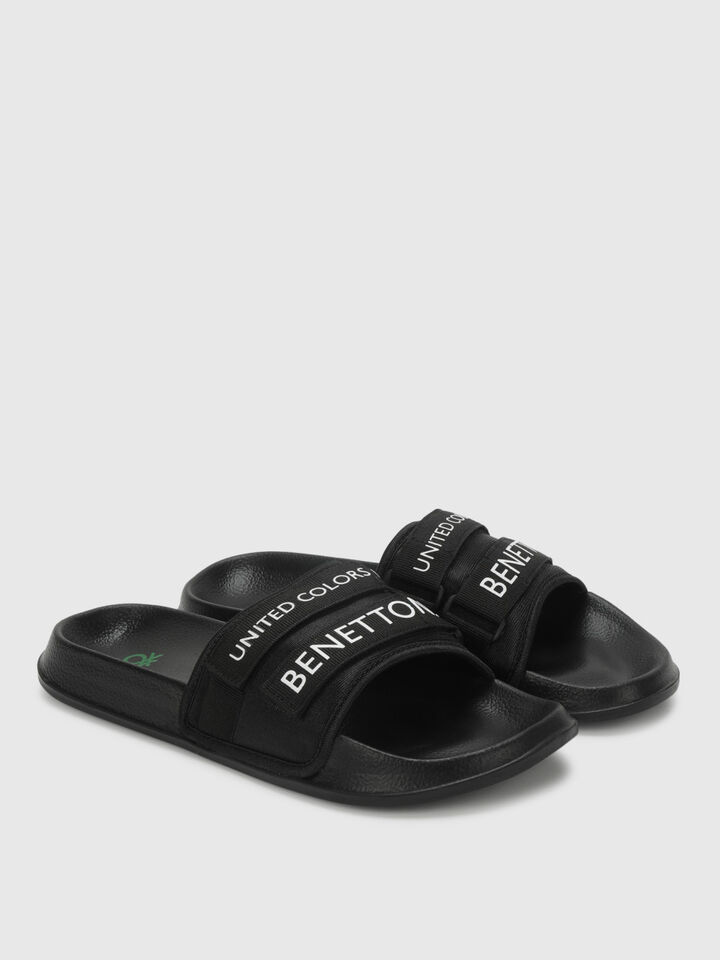 EVA SLIDE WITH FABRICATED UPPER