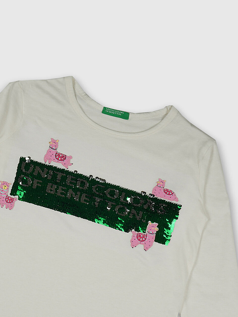 Banner With Llama Tee Long image number null