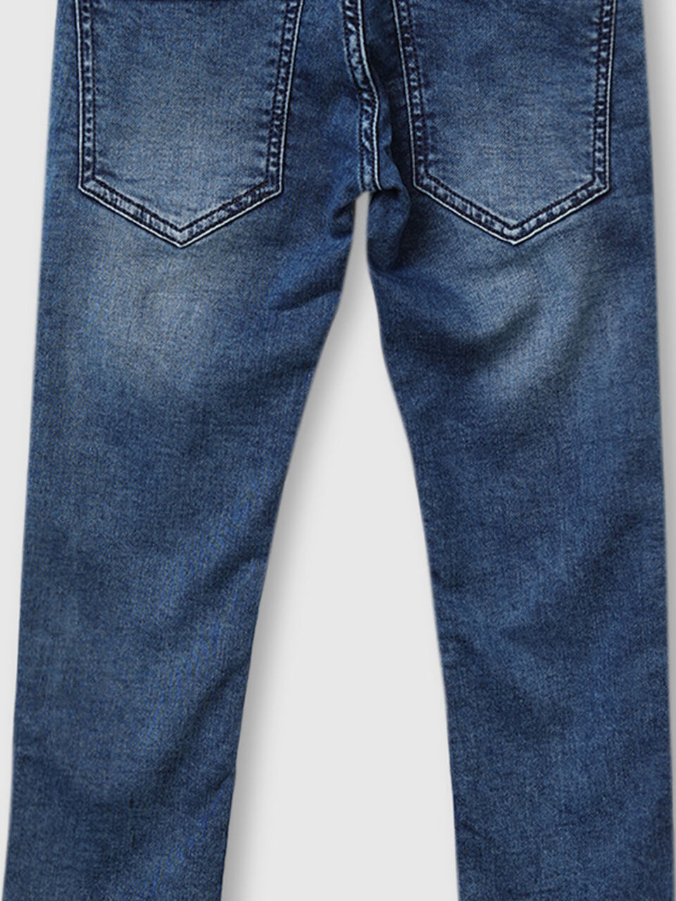 UCB Embossed Regular Fit Denims image number null