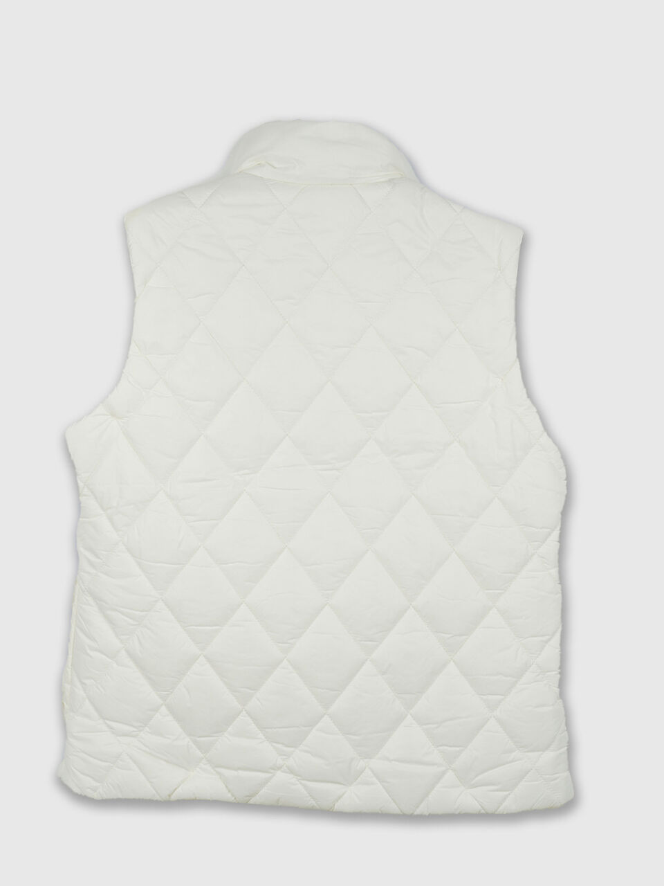 Short Sleeve Diamond Quilted Puffer Jacket image number 2