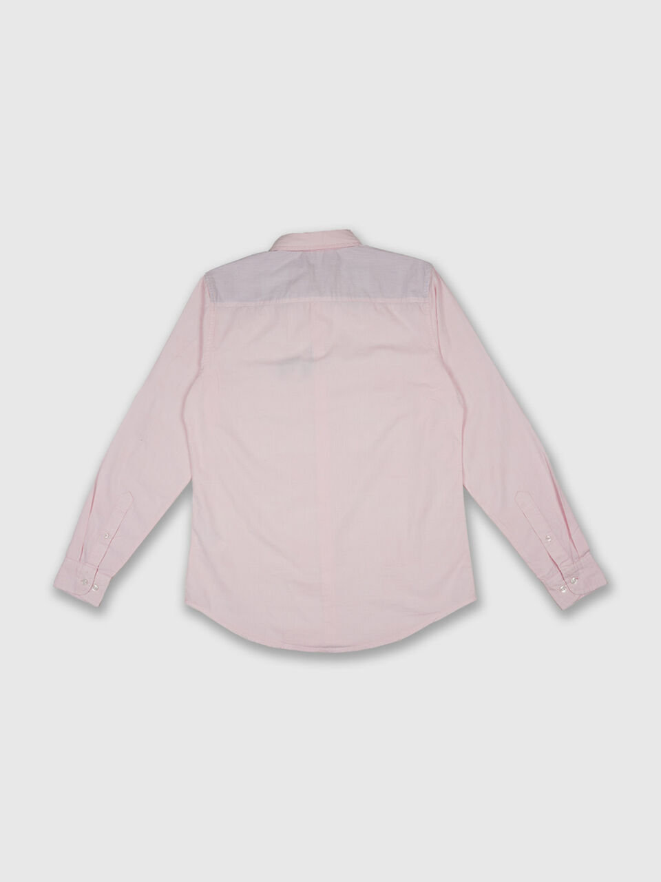 Fill Sleeve Dobby Chambray Shirt image number 2