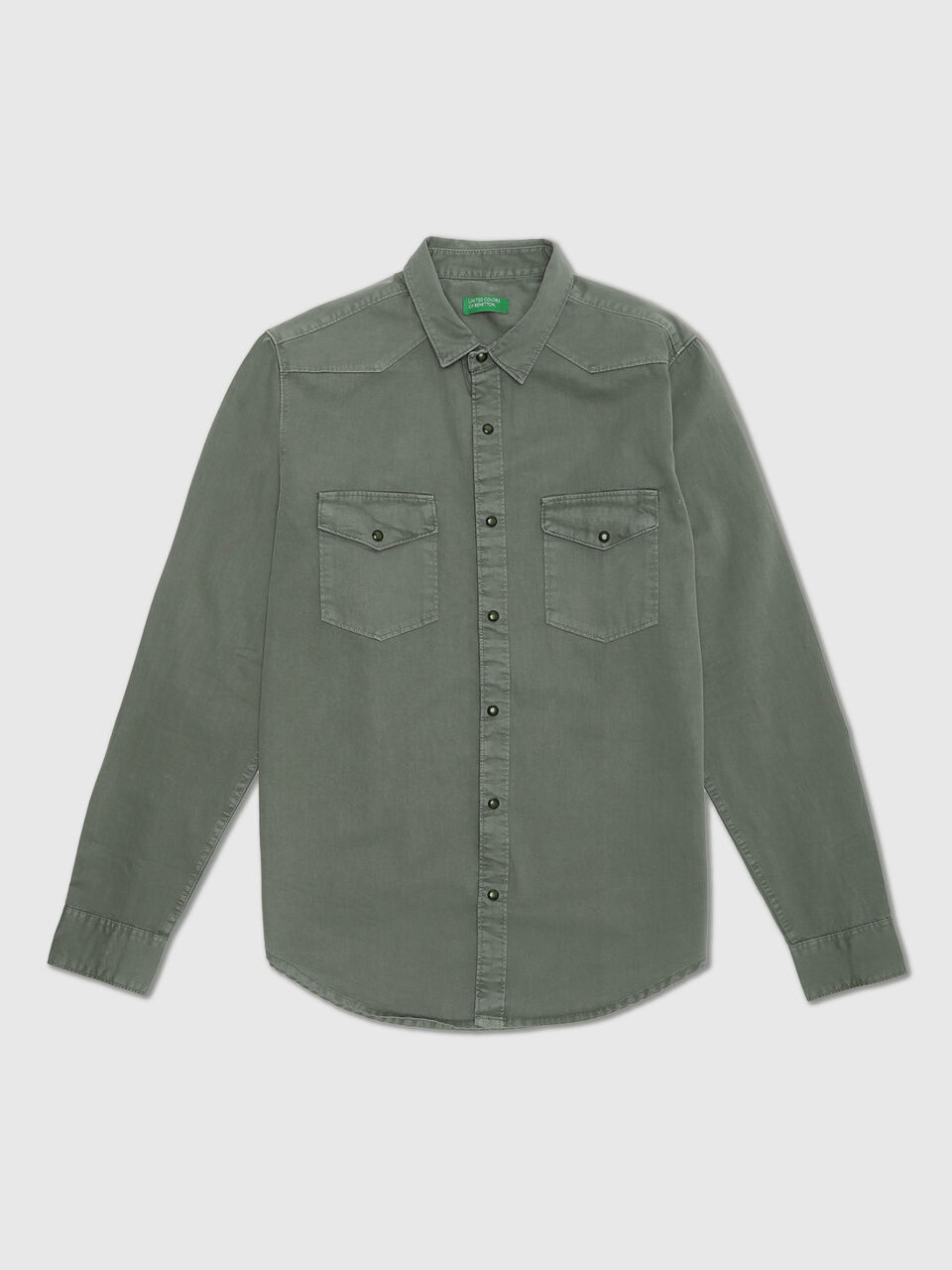 F/S OVERDYED SHIRT image number 1