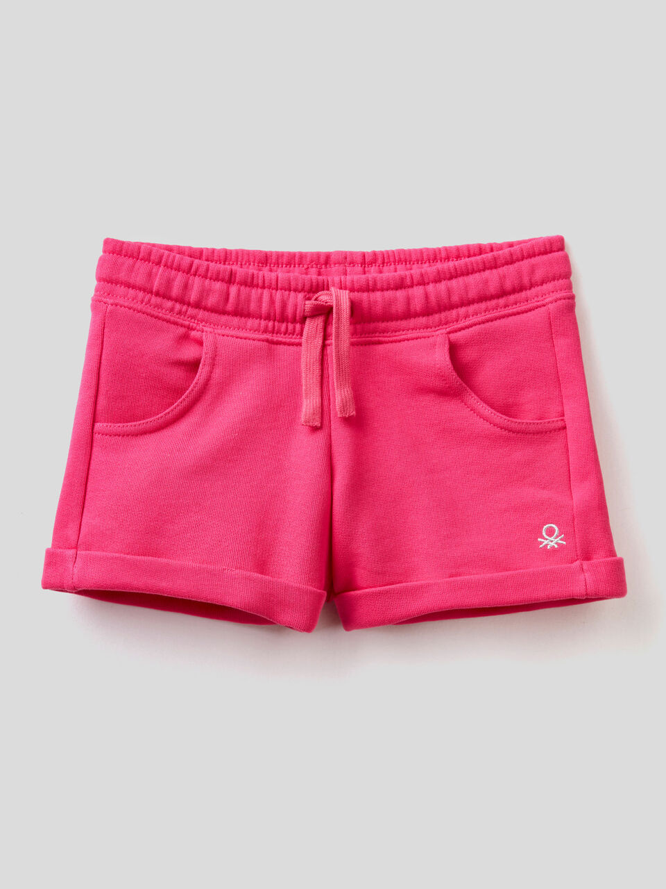 Sweat shorts in stretch cotton image number 1