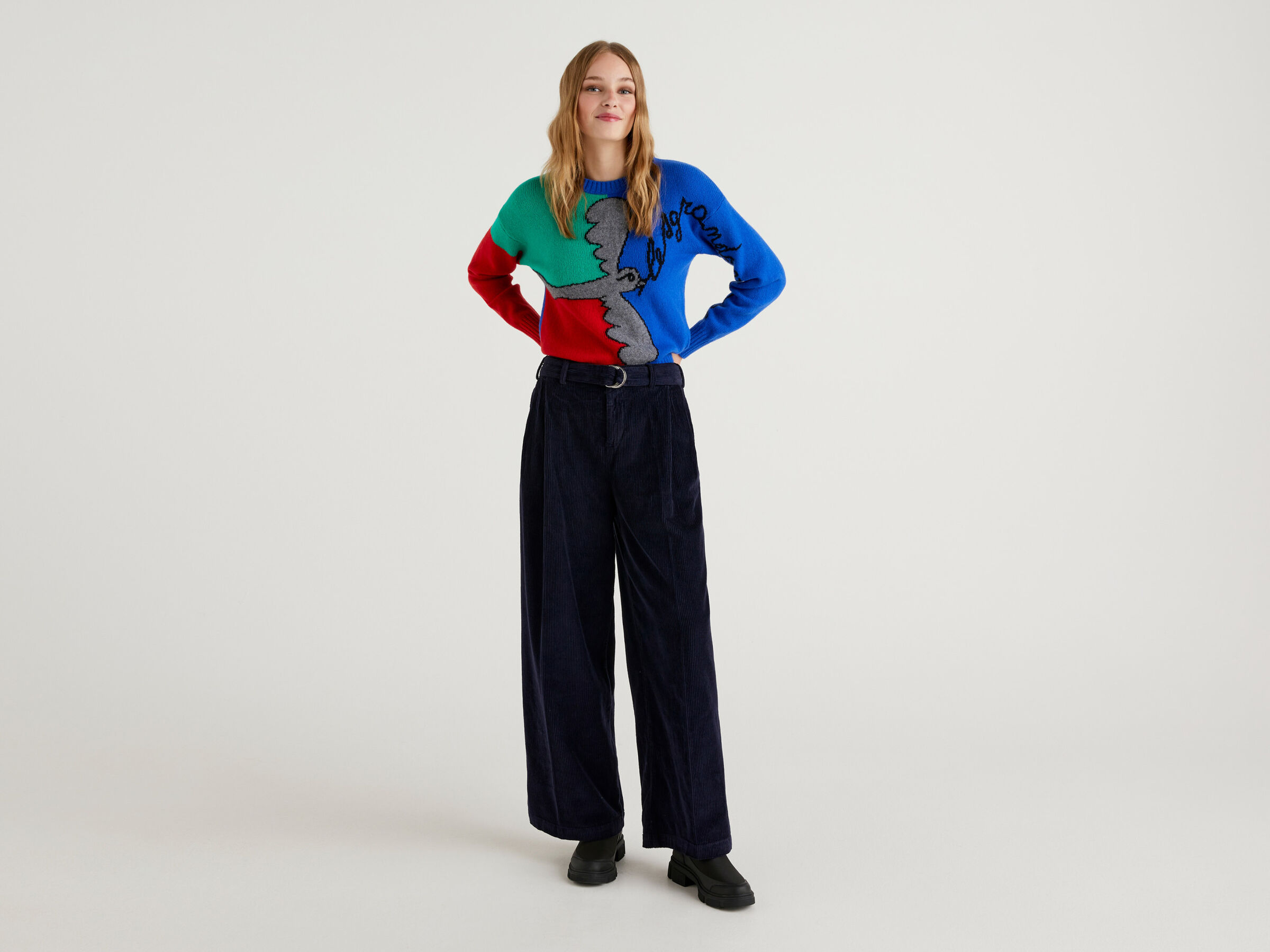 JCCxUCB sweater with inlay image number 3