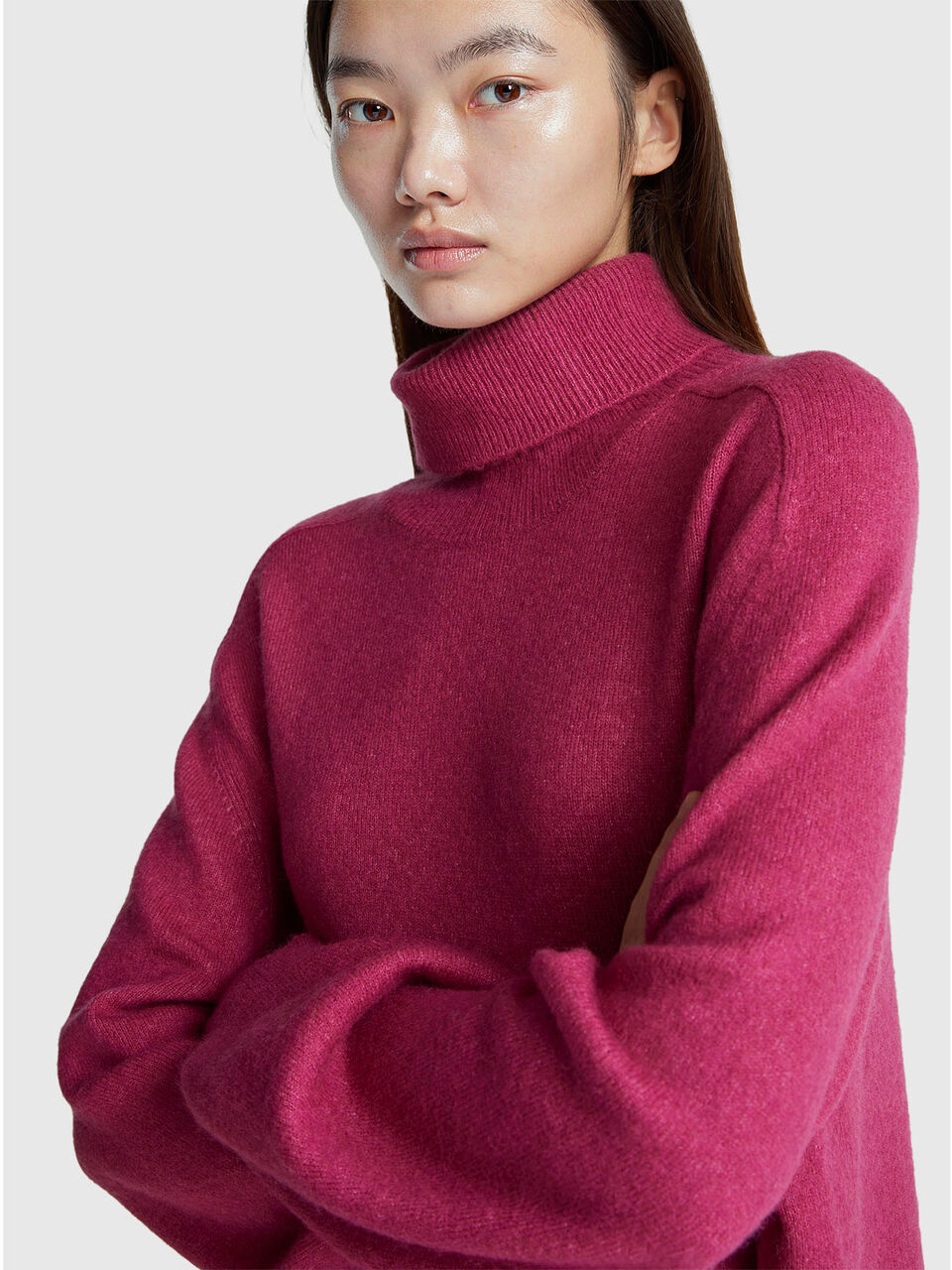 TURTLE NECK SWEATER Women image number null