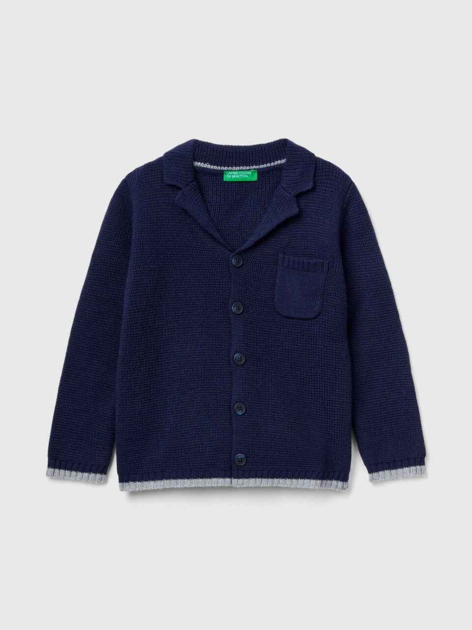 Navy blue boys cardigan store