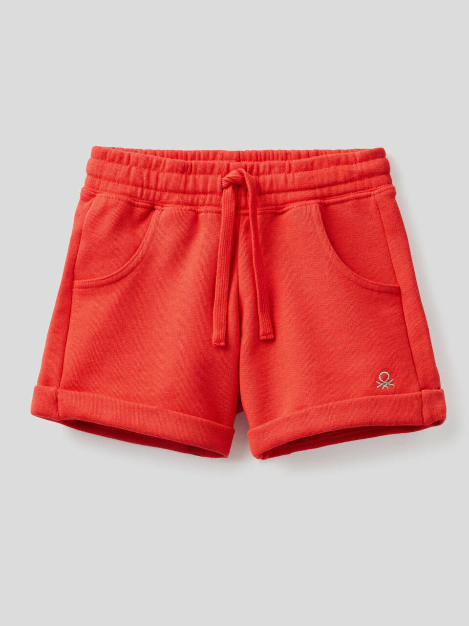 Sweat shorts in stretch cotton image number null