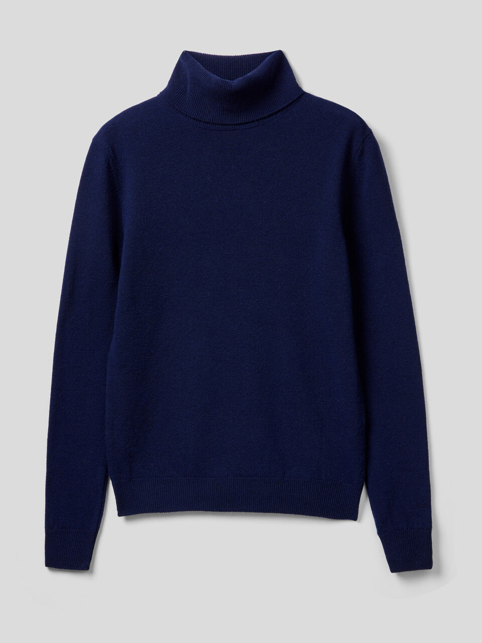 Turtleneck sweater in pure Merino wool image number 1