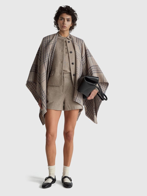 Wool blend jacket Women