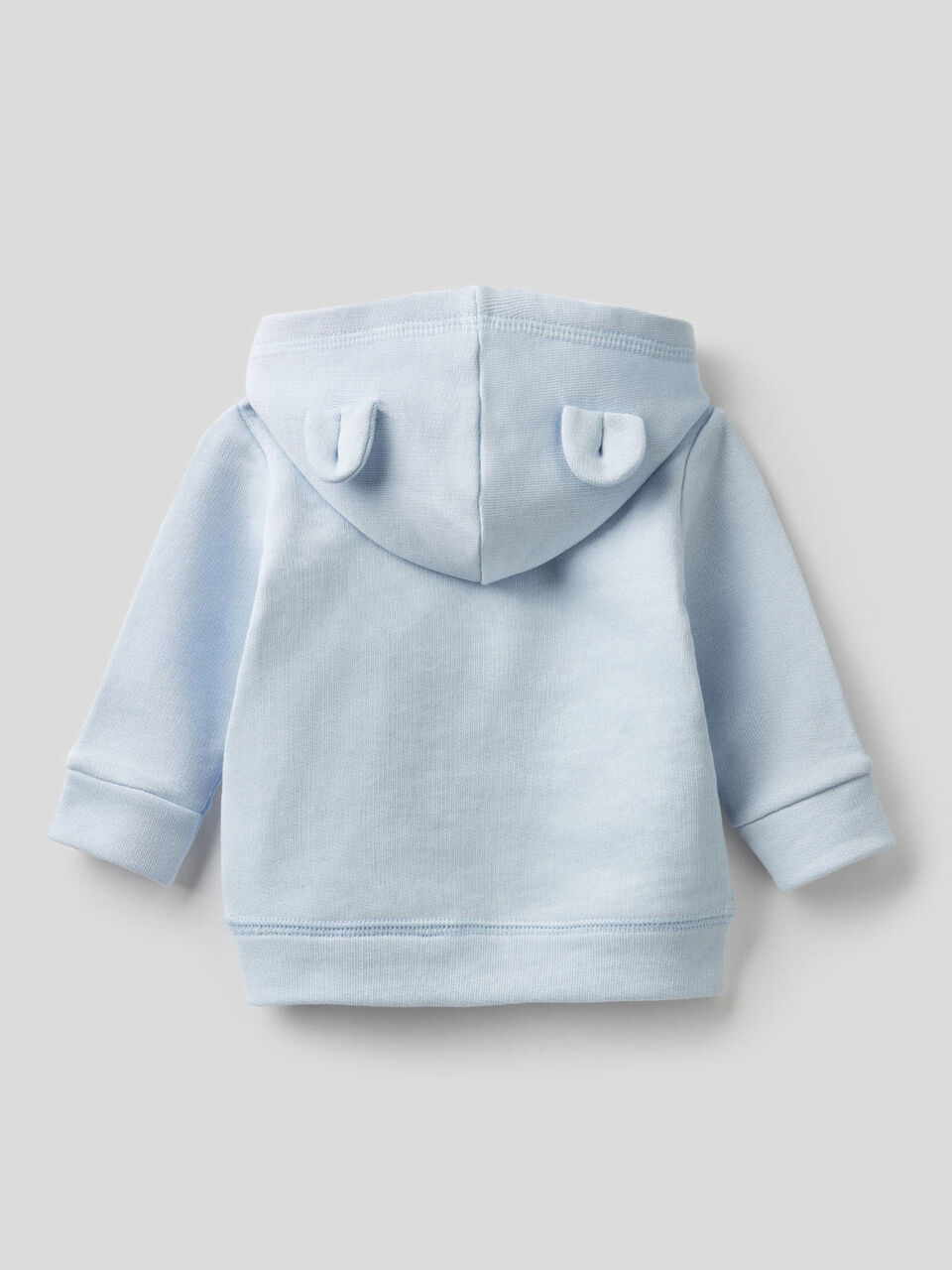Sweatshirt with hood in organic cotton image number null