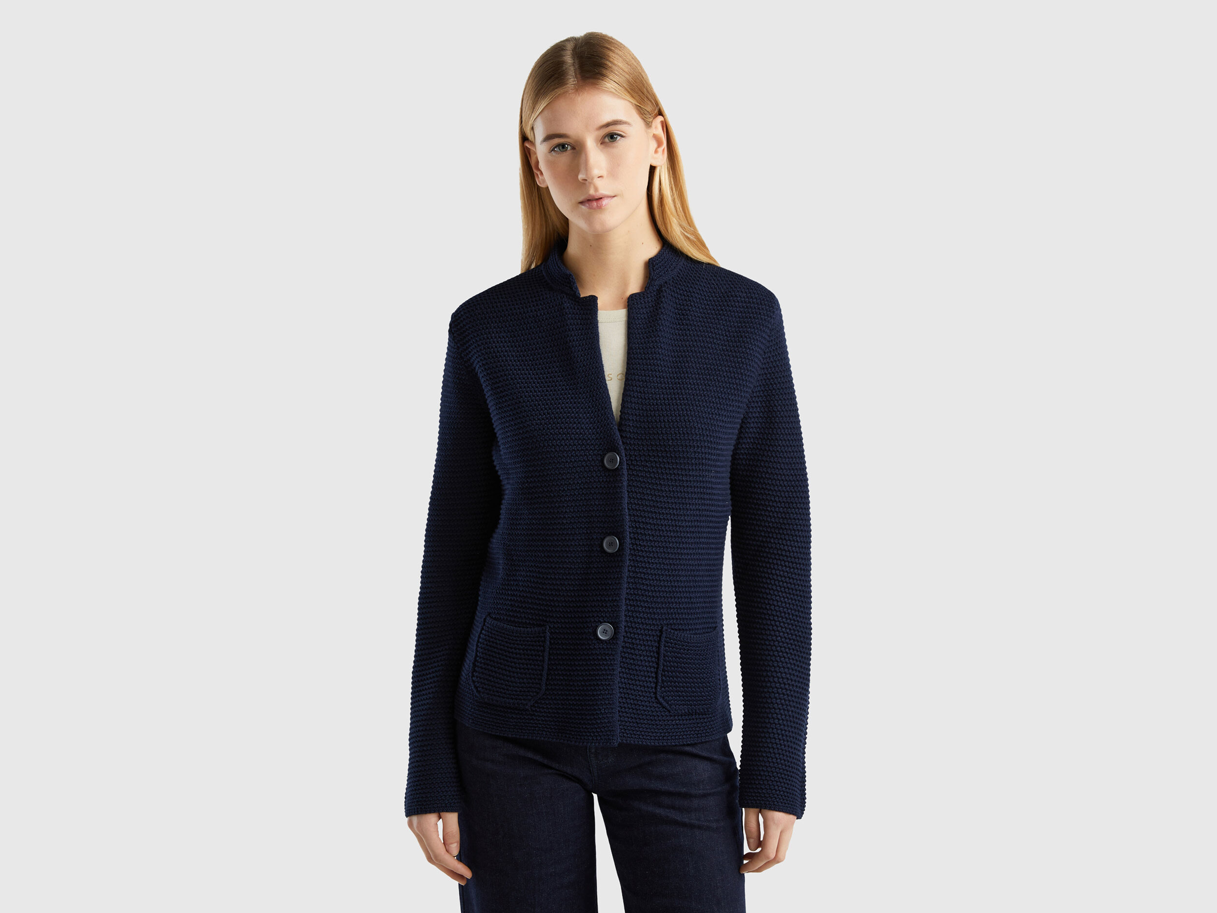 Knit jacket womens best sale