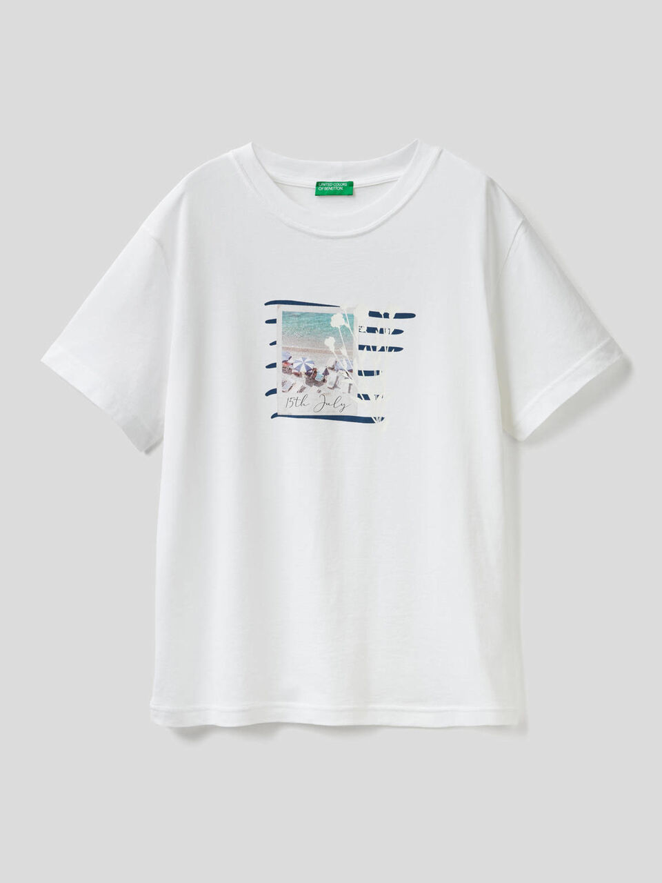 T-shirt with photographic print image number 1