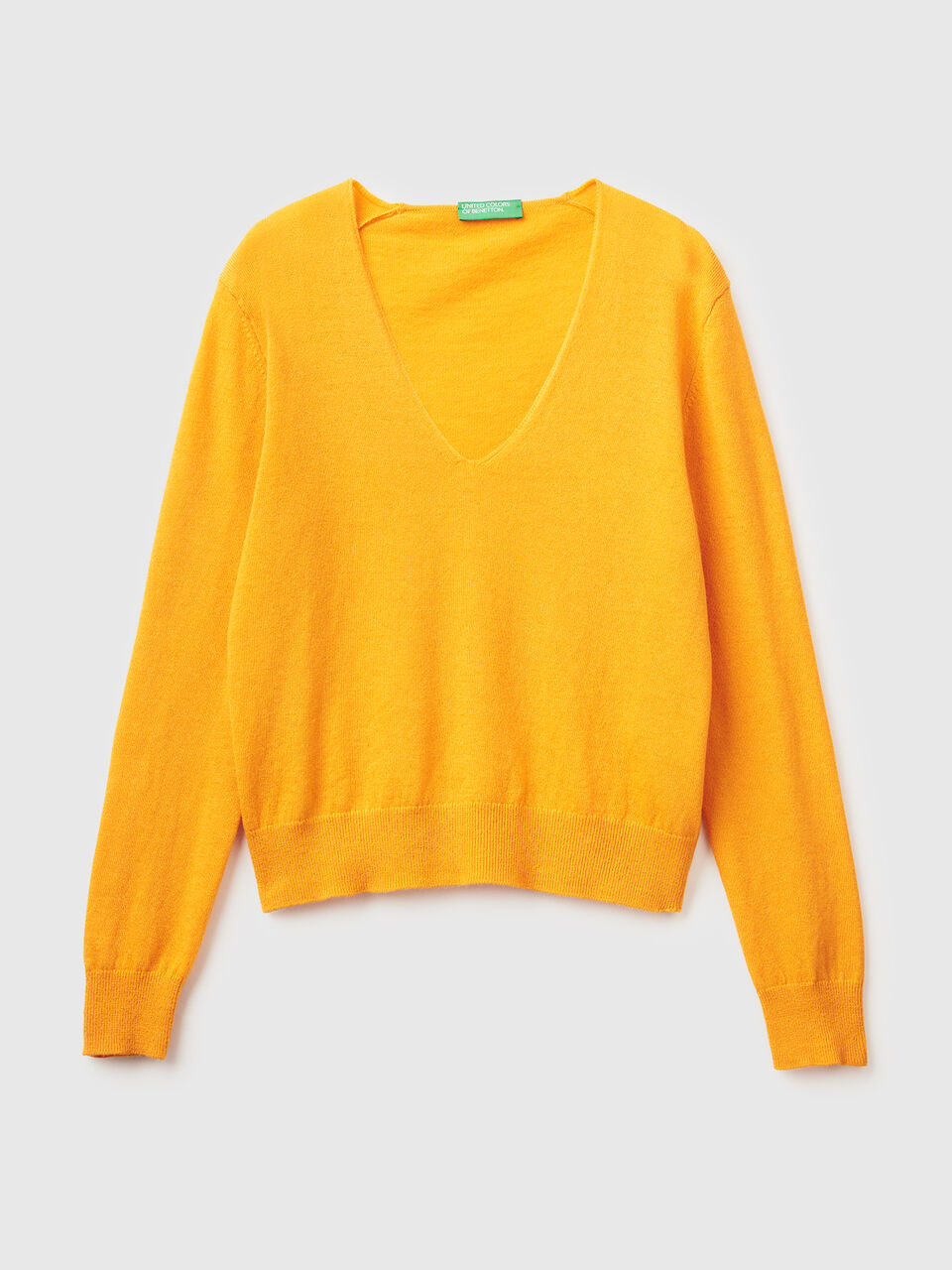 V NECK SWEATER L/S Women image number 1