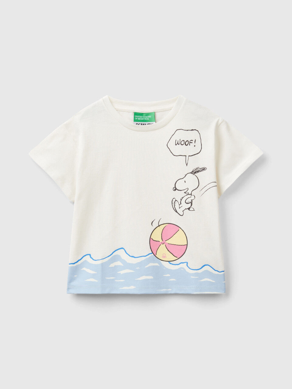 Benetton snoopy t shirt hotsell