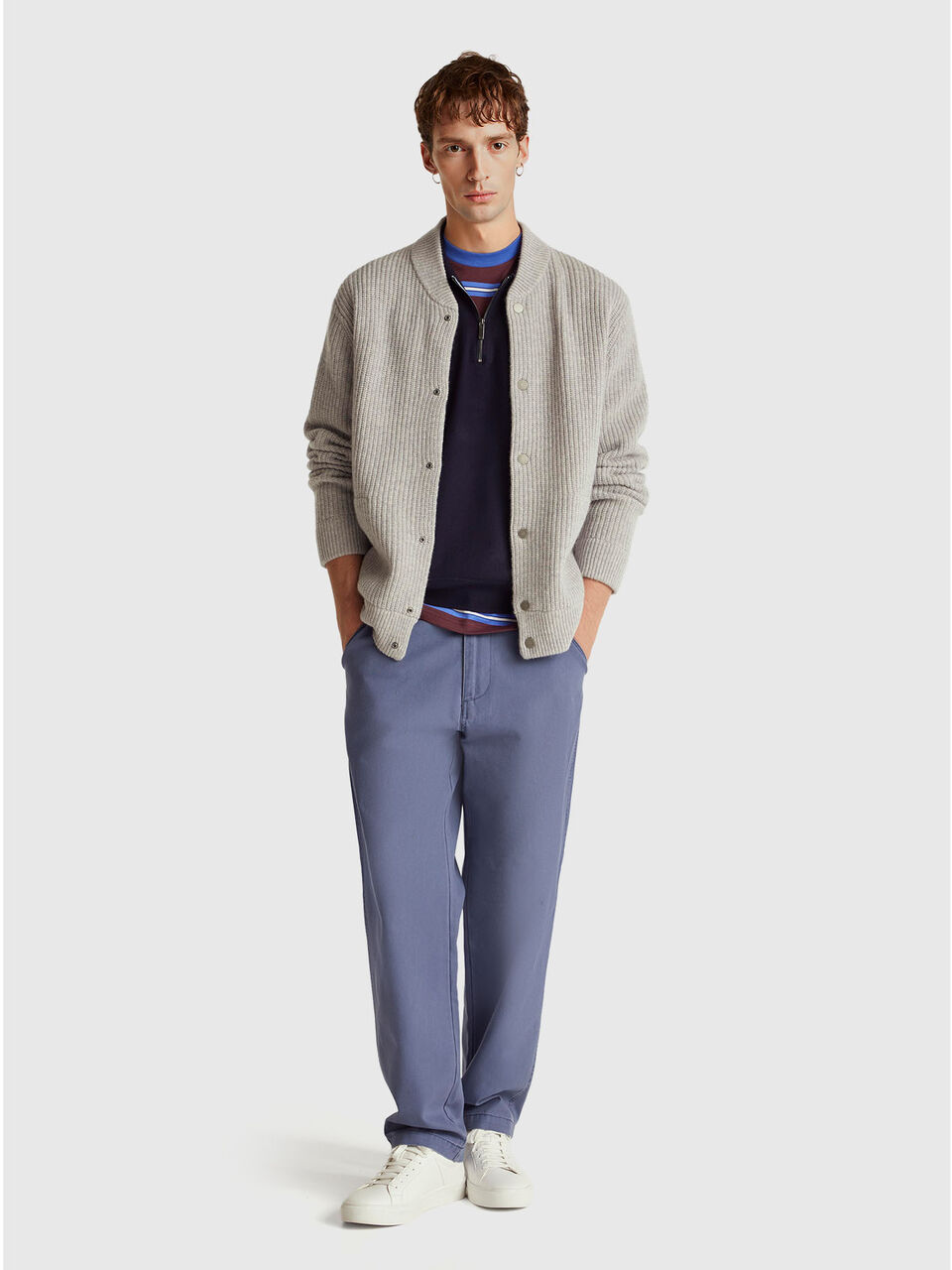 L/S POLO SHIRT Men image number null