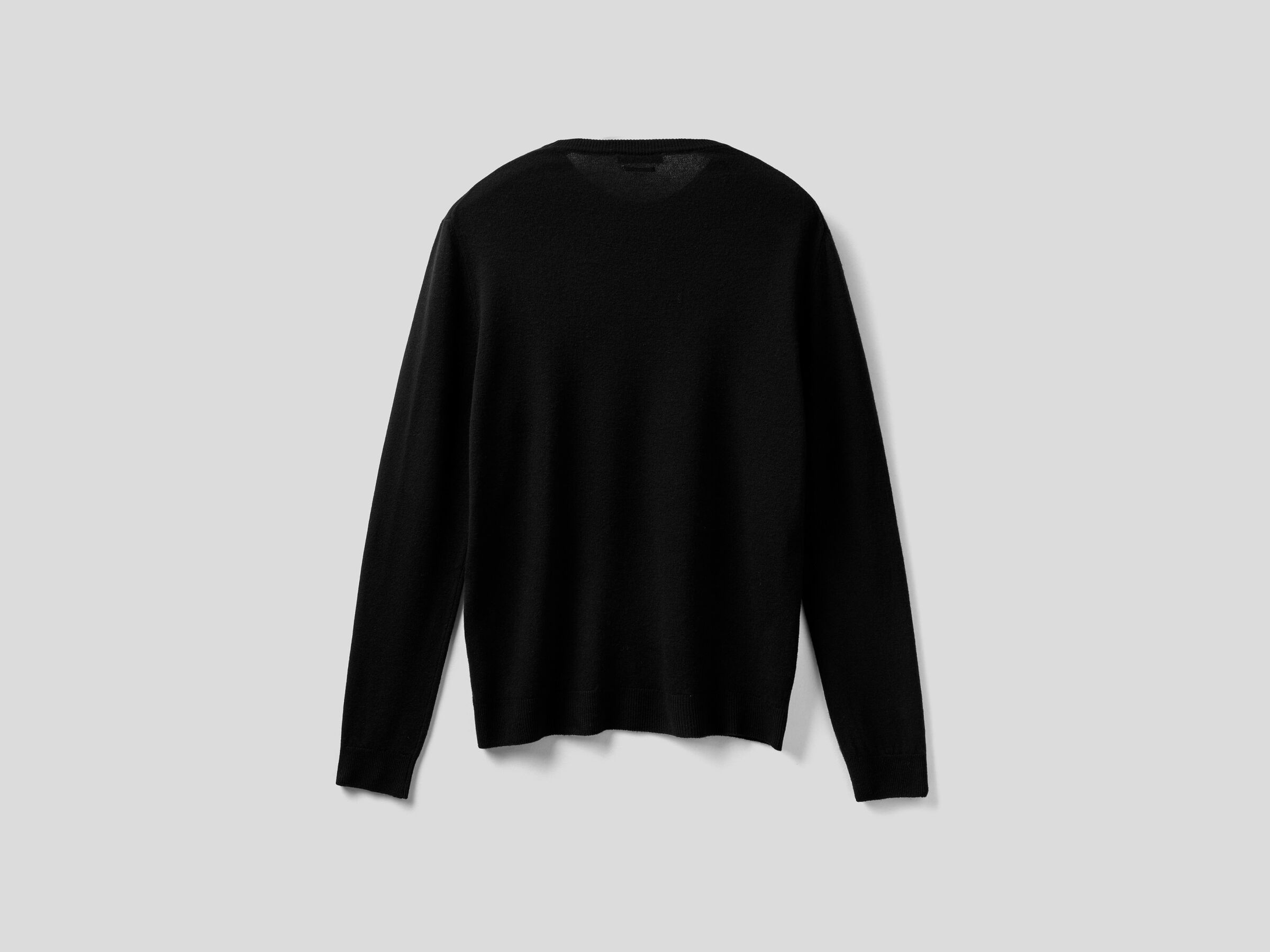 Crew neck sweater in pure virgin wool image number 6