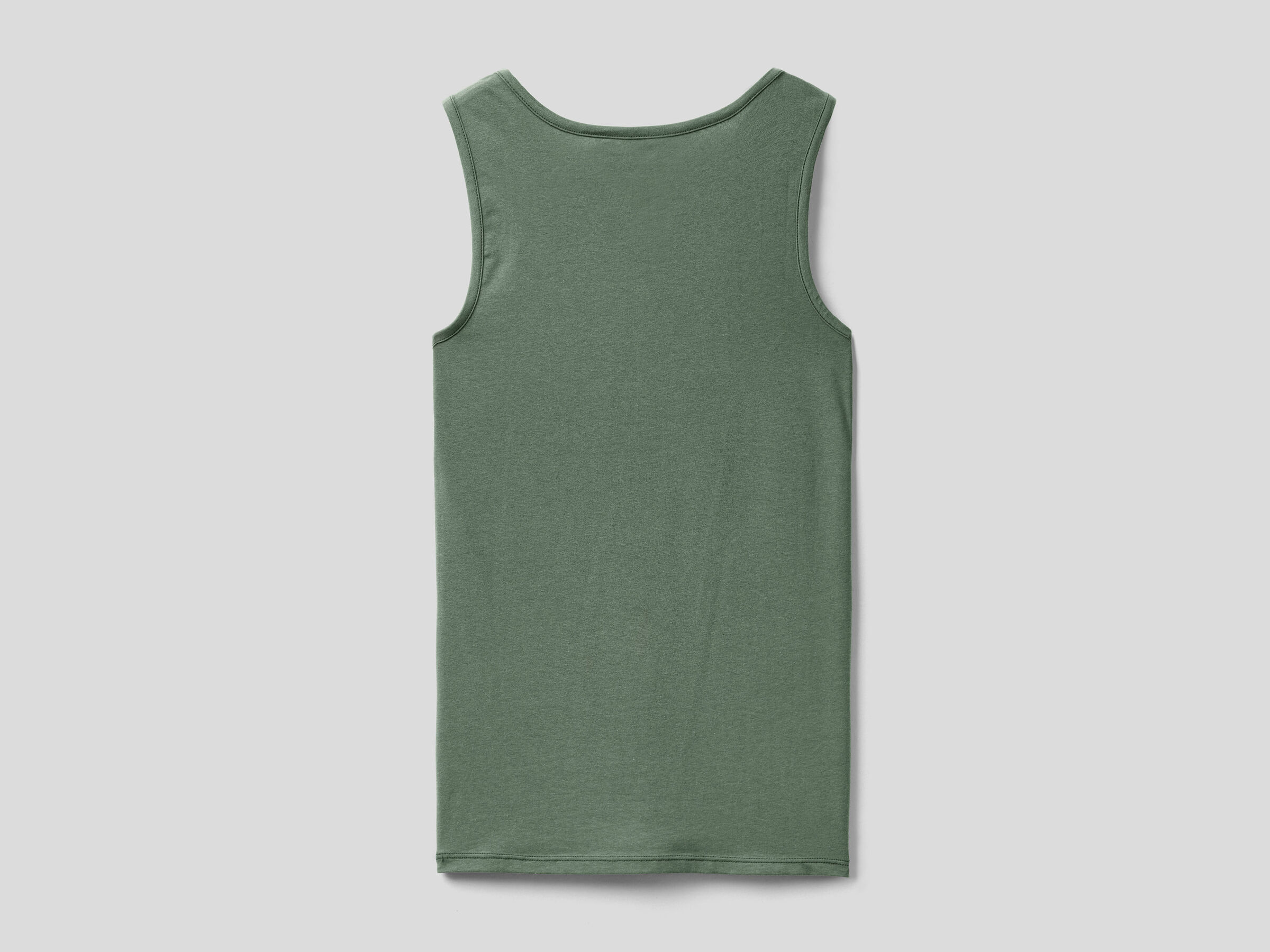 Super stretch tank top with lace image number 4
