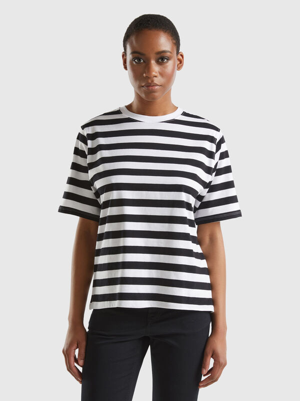 Striped comfort fit t-shirt Women