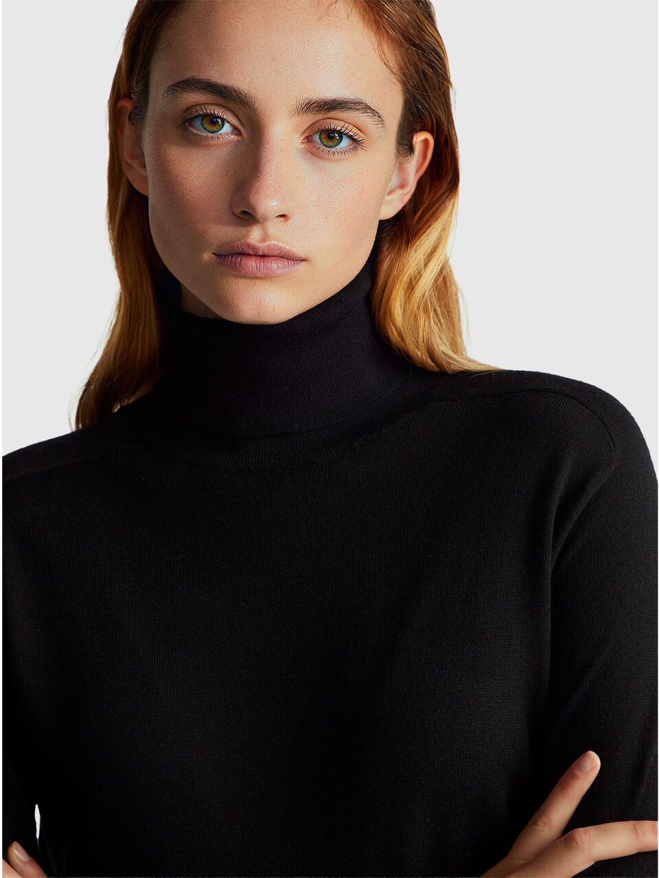 TURTLE NECK SWEATER Women image number null