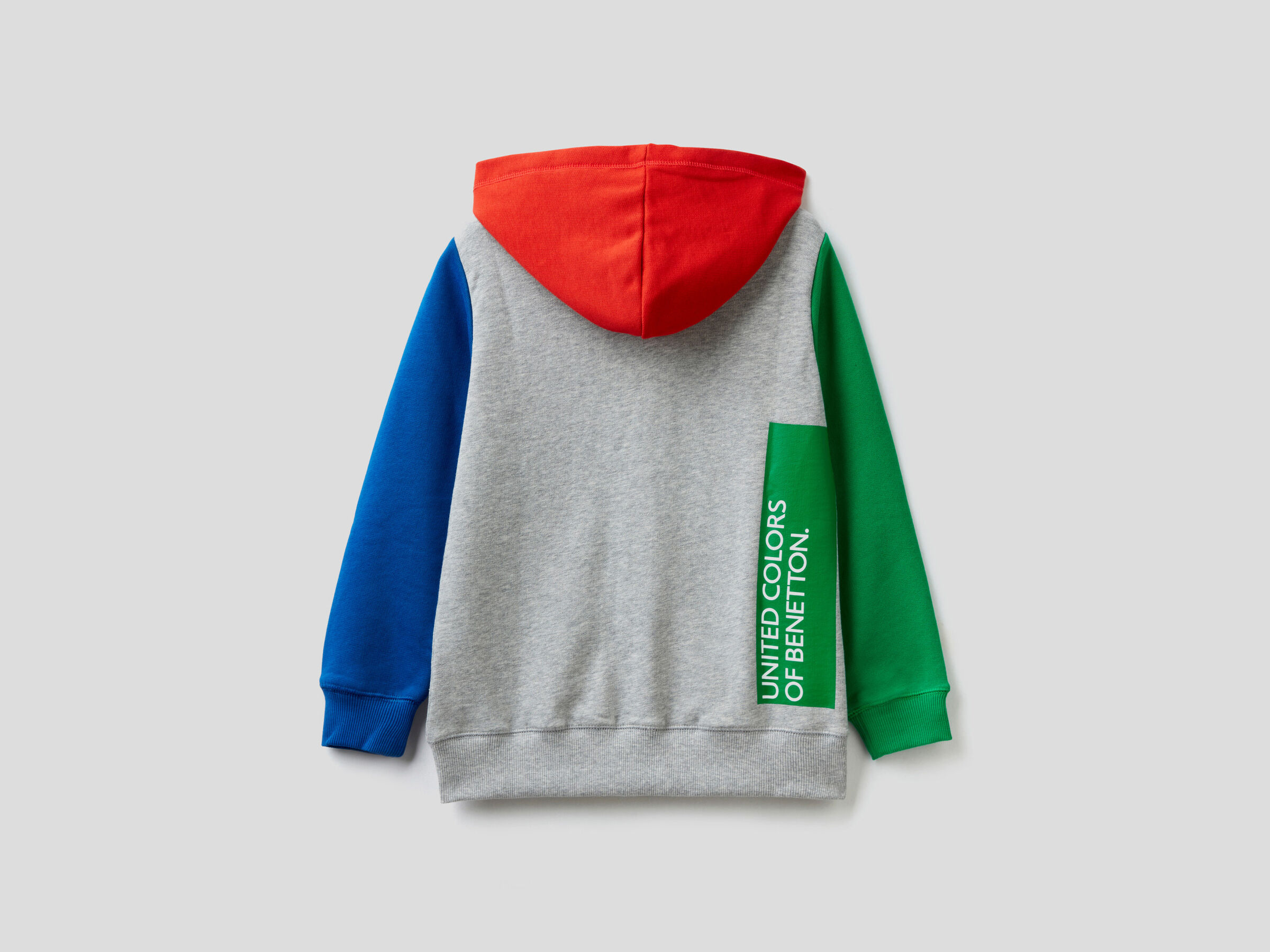 Zip-up sweatshirt with logo print image number 2