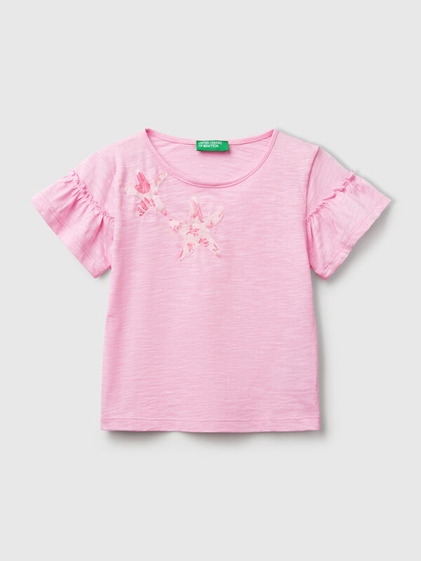 T-shirt with applique Junior Girl