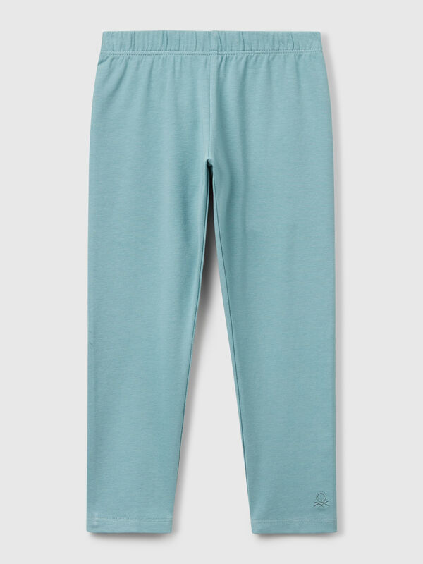 Stretch cotton leggings Junior Girl