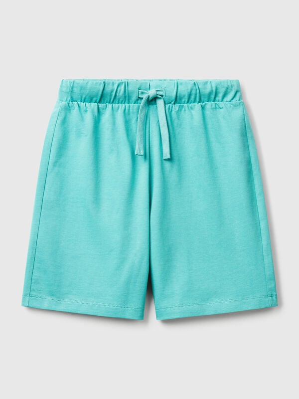 100% cotton bermudas Junior Boy